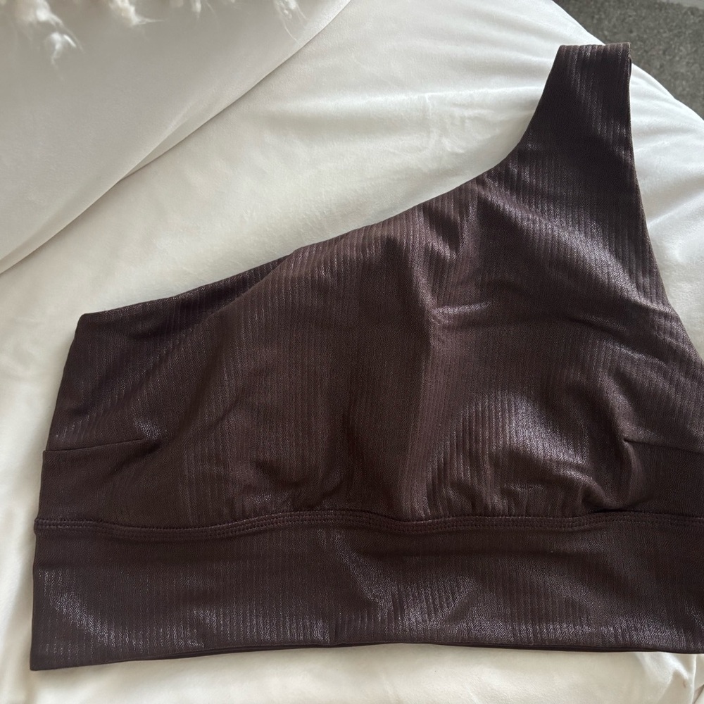 Lululemon One Shoulder Brown Bralette